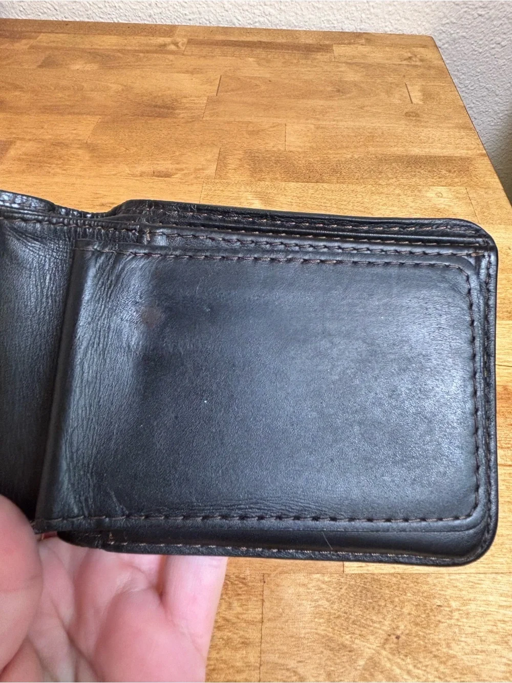 Louis Vuitton Nomade Leather Marco Bifold Wallet Dark Brown M85015 CA0026